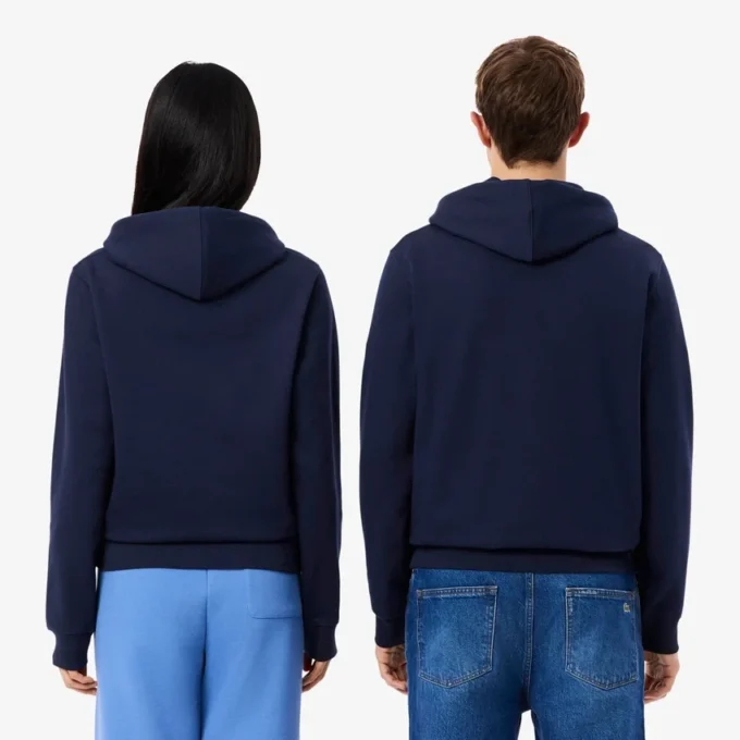 Hoodie mit geprägtem Logo