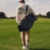 Hoodie mit Golf-Print