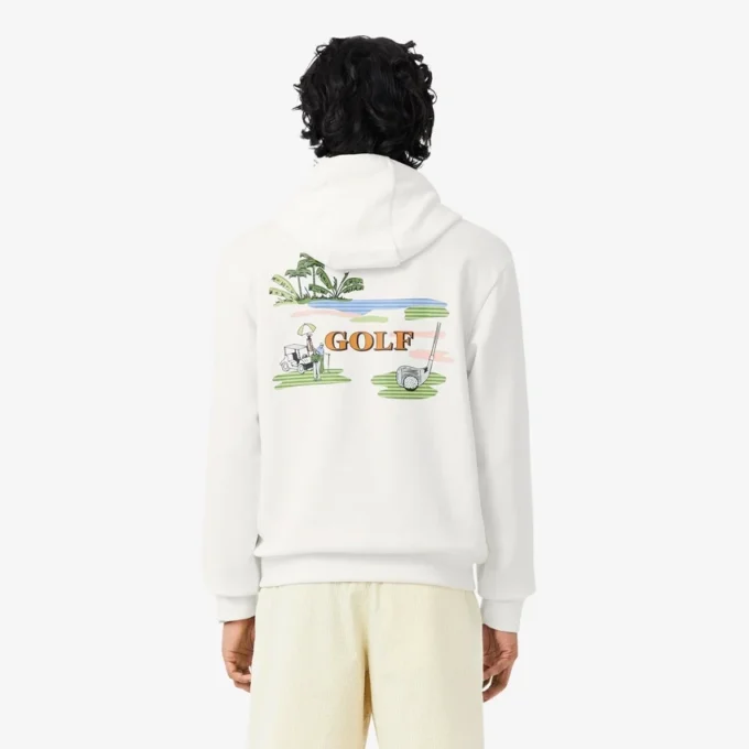 Hoodie mit Golf-Print