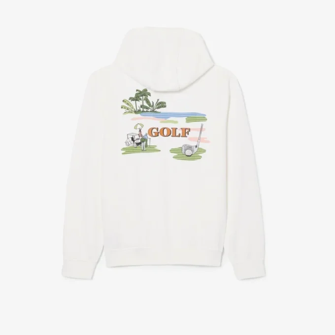 Hoodie mit Golf-Print