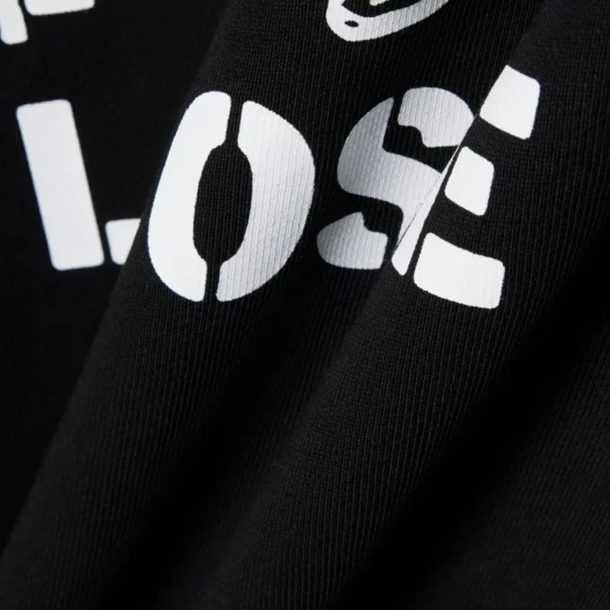 Hoodie mit Print und lockerer Passform