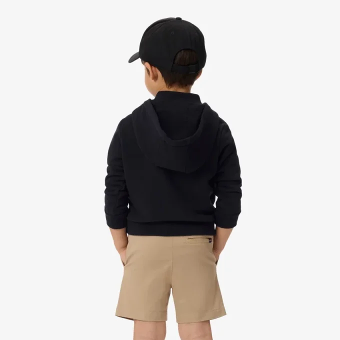 Hoodie mit Reißverschluss und Farbblock-Design