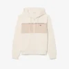 Hoodie mit Reißverschluss und Farbblock-Design