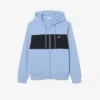 Hoodie mit Reißverschluss und Farbblock-Design