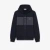 Hoodie mit Reißverschluss und Farbblock-Design