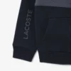 Hoodie mit Reißverschluss und Farbblock-Design