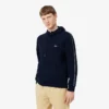 Hoodie mit Reißverschluss und Logo-Streifen
