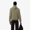 Hoodie mit Reißverschluss und Logo-Streifen