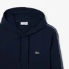 Hoodie mit Reißverschluss und Logo-Streifen