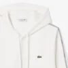 Hoodie mit Reißverschluss und Logo-Streifen