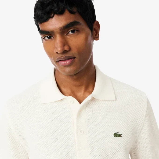 In Frankreich hergestelltes Poloshirt mit Polokragen aus der Archive Edition