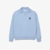 In Frankreich hergestelltes Sweatshirt mit Polokragen