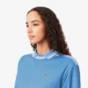 In Frankreich hergestelltes Sweatshirt mit U-Boot-Ausschnitt