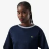 In Frankreich hergestelltes Sweatshirt mit U-Boot-Ausschnitt