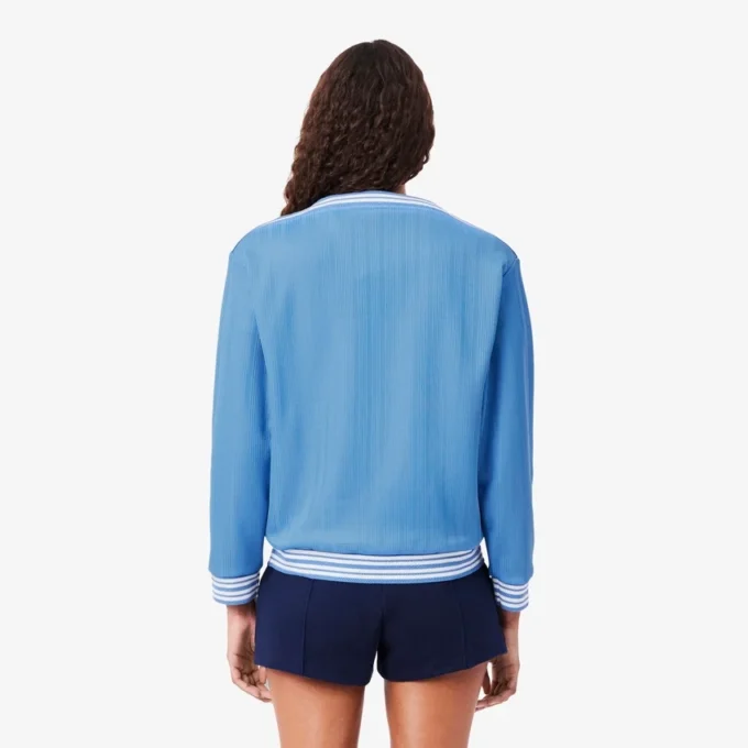 In Frankreich hergestelltes Sweatshirt mit U-Boot-Ausschnitt