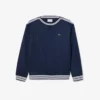 In Frankreich hergestelltes Sweatshirt mit U-Boot-Ausschnitt