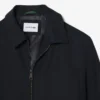 Jacke aus Wollmisch-Twill