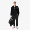 Jersey-Jogginghose mit konischem Bein