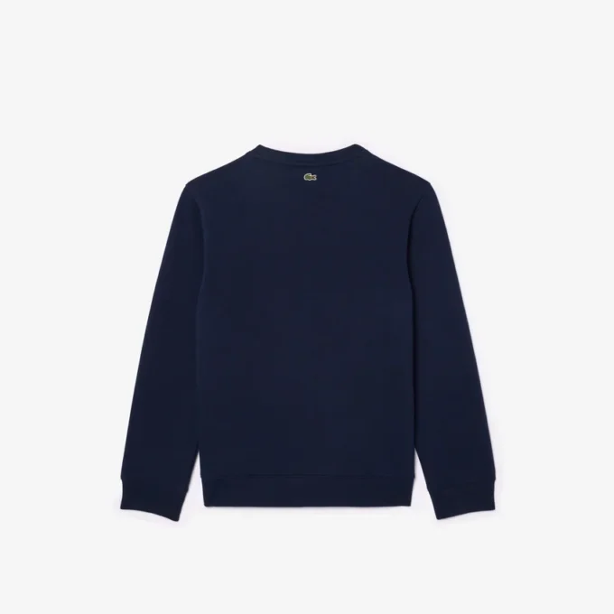Kinder-Fleece-Sweatshirt mit Krokodil-Print