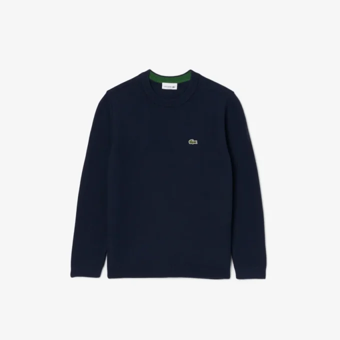 Kinder-Pullover aus Baumwolle mit Rundhalsausschnitt