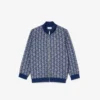 Kinder-Sweatshirt mit hohem Kragen und Reißverschluss „Paris Monogram“