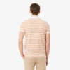 Klassisch geschnittenes gestreiftes Petit Piqué-Poloshirt