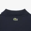 Klassisch geschnittenes Petit-Piqué-Poloshirt mit Aufdruck