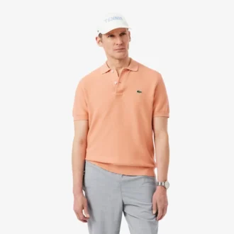 Klassisch geschnittenes Strick-Poloshirt