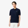 Klassisch geschnittenes Strick-Poloshirt