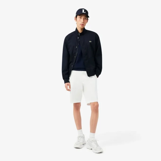 Klassisch geschnittenes Strick-Poloshirt