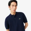 Klassisch geschnittenes Strick-Poloshirt