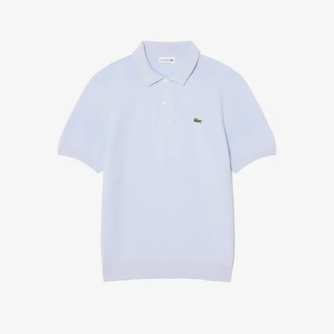 Klassisch geschnittenes Strick-Poloshirt