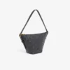 Kleine Maheki Hobo-Tasche aus geprägtem Leder