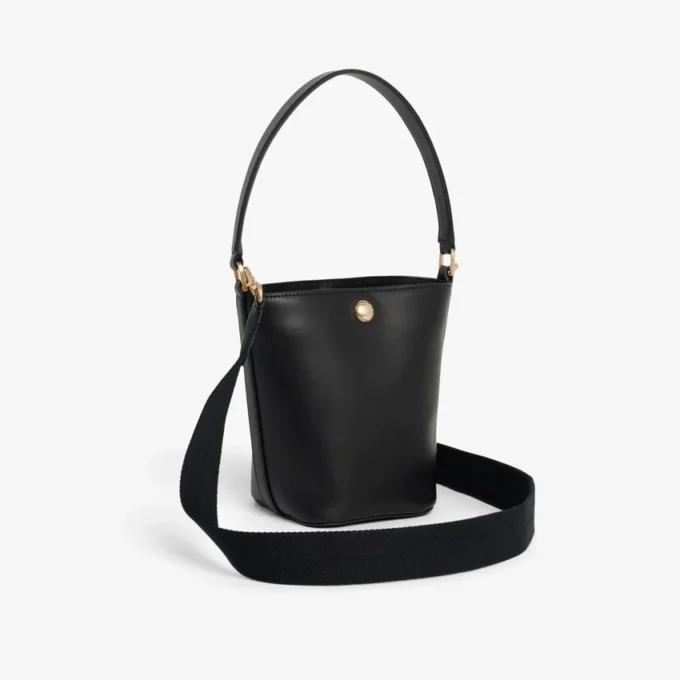 Kleine „Tennis Bliss“-Leder-Beuteltasche