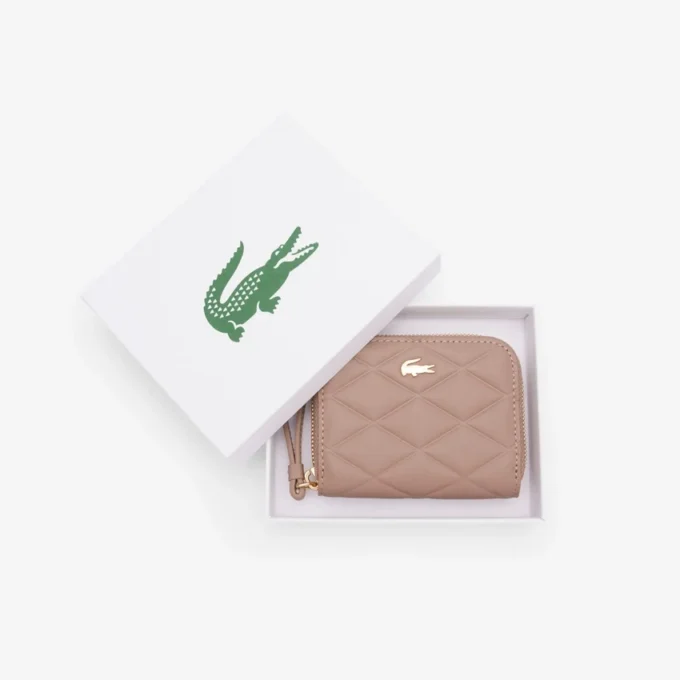 Kleines Portemonnaie aus Crocodelle-Leder