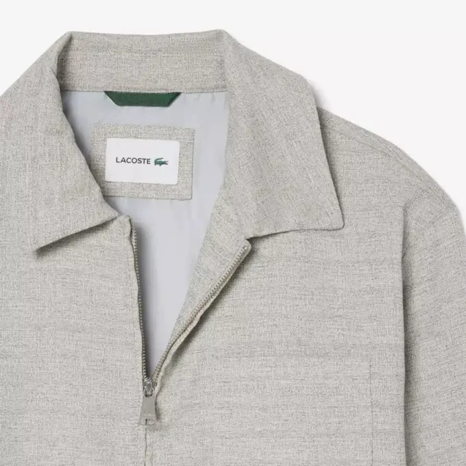 Kurze strukturierte Jacke