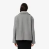 Kurzer Oversize-Peacoat aus The Blend für Damen