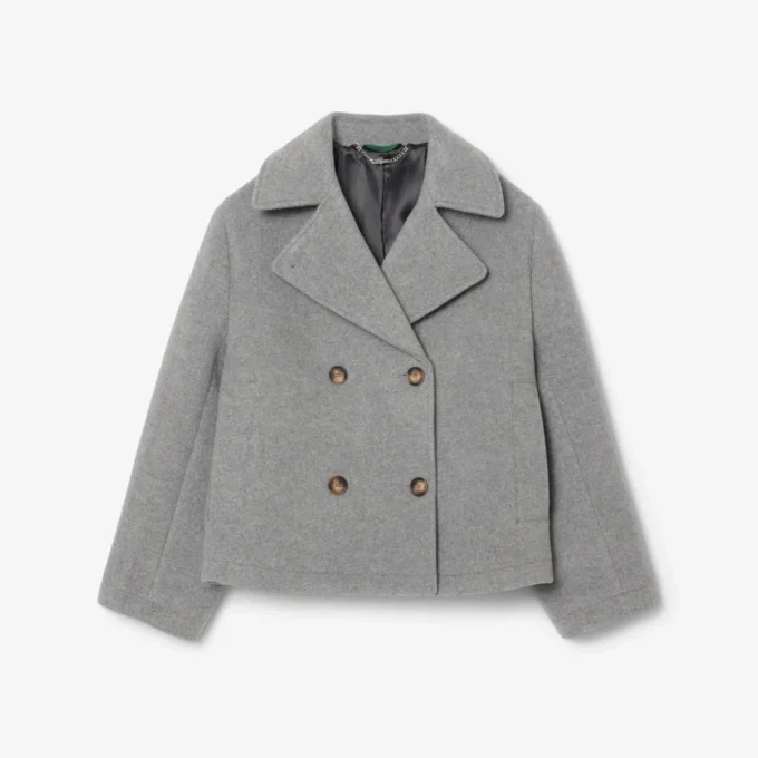 Kurzer Oversize-Peacoat aus The Blend für Damen