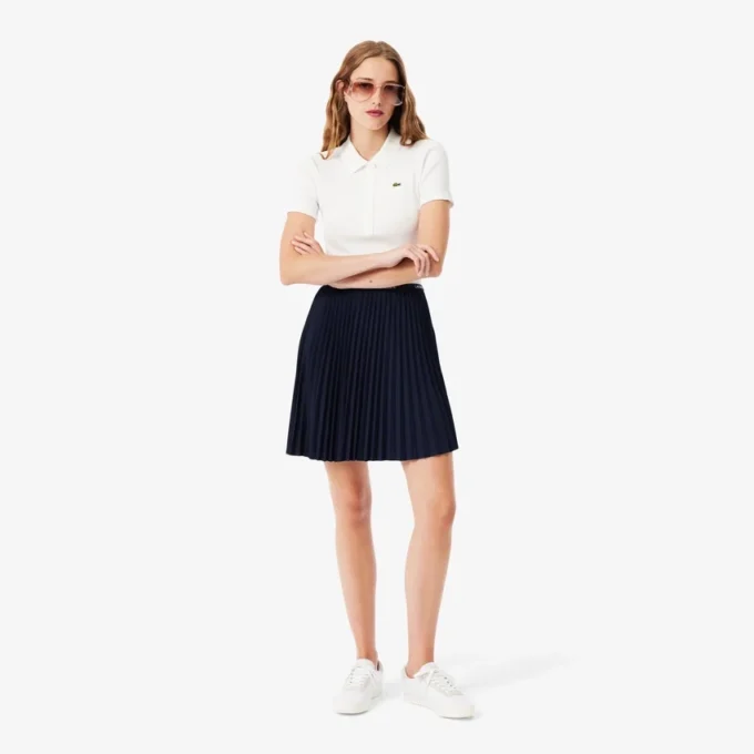Kurzer Plisseerock für Damen