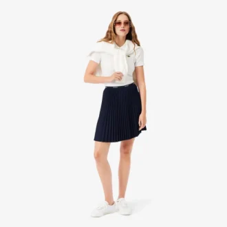 Kurzer Plisseerock für Damen
