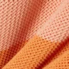 Kurzärmeliger Baumwollpullover