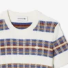Kurzärmeliger Rippstrickpullover für Damen