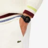 Lacoste.12.12 Automatikuhr aus Leder