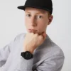 Lacoste.12.12 Uhr mit schwarzem Silikonarmband
