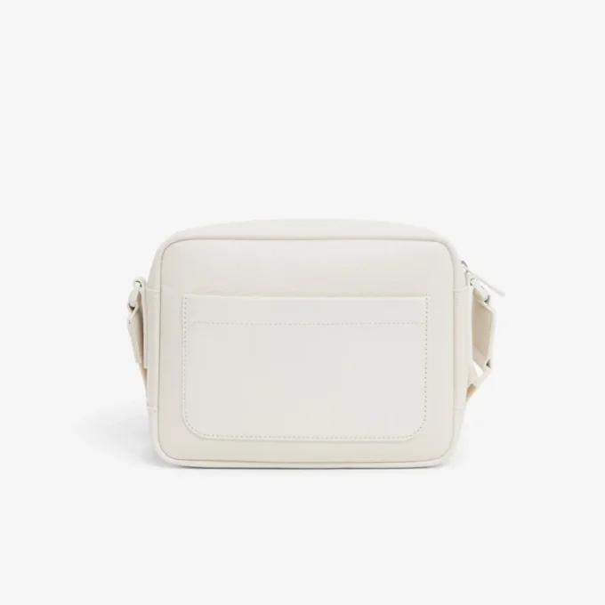 Lacoste Club Satchel aus genarbtem Leder