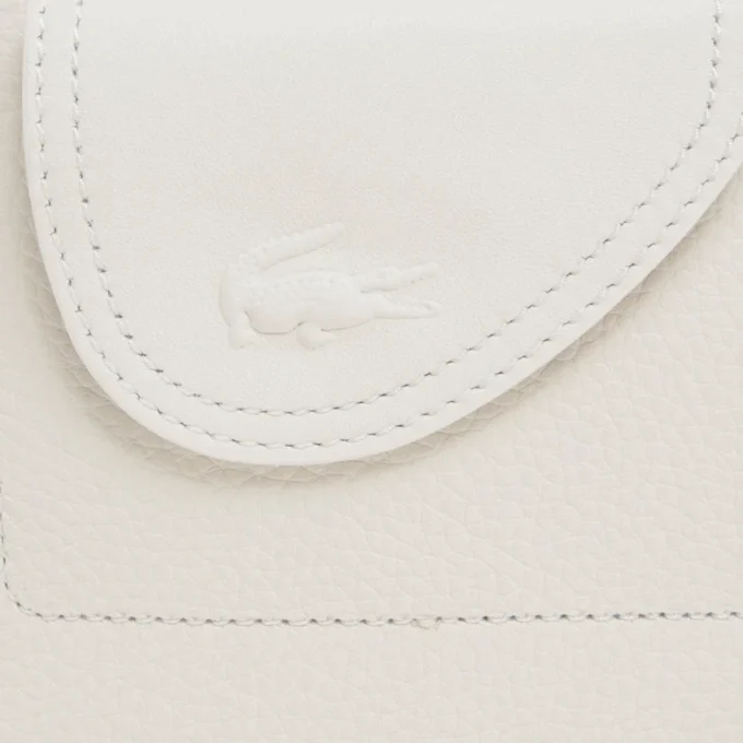 Lacoste Club Satchel aus genarbtem Leder