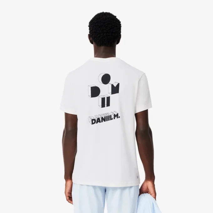 Lacoste Tennis X Daniil Medvedev Ultra Dry T-Shirt für Herren