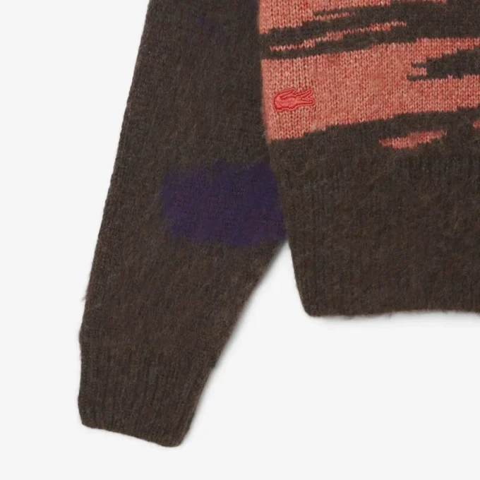 Landscape-Wollpullover für Damen