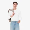 Langarm-T-Shirt aus Pima-Baumwolle für Herren