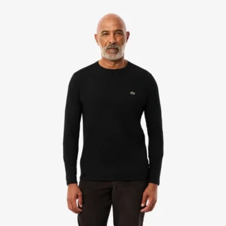 Langarm-T-Shirt aus Pima-Baumwolle für Herren